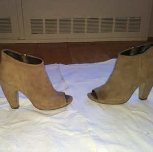 Steve Madden peep toe booties